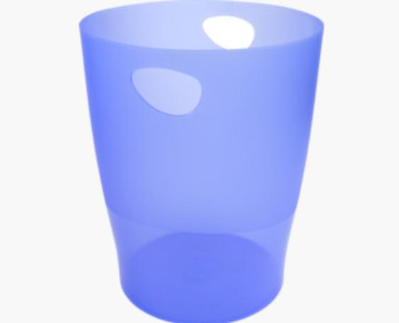 Produktbild Exacompta Ecobin eisblau transluzent (15 l)