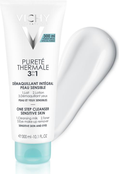 Image du produit Vichy Pureté Thermale 3en1 Nettoyage du visage (Lait nettoyant, 300 ml)