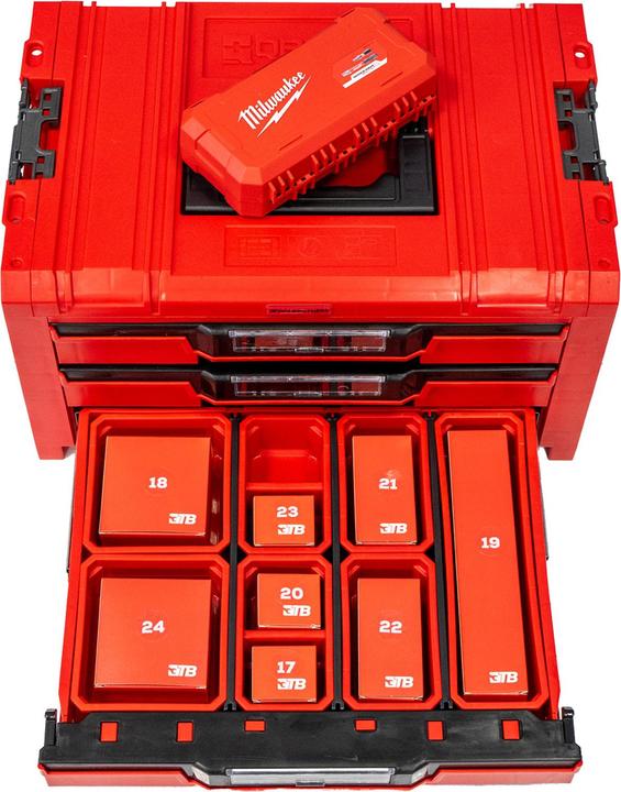 Produktbild Tool Brothers Toolbrothers RHINO Adventskalender 2025 - LIMITED RED MILWAUKEE EDITION