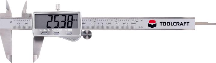 Image du produit Toolcraft Pied à coulisse numérique 150 mm (15 cm)