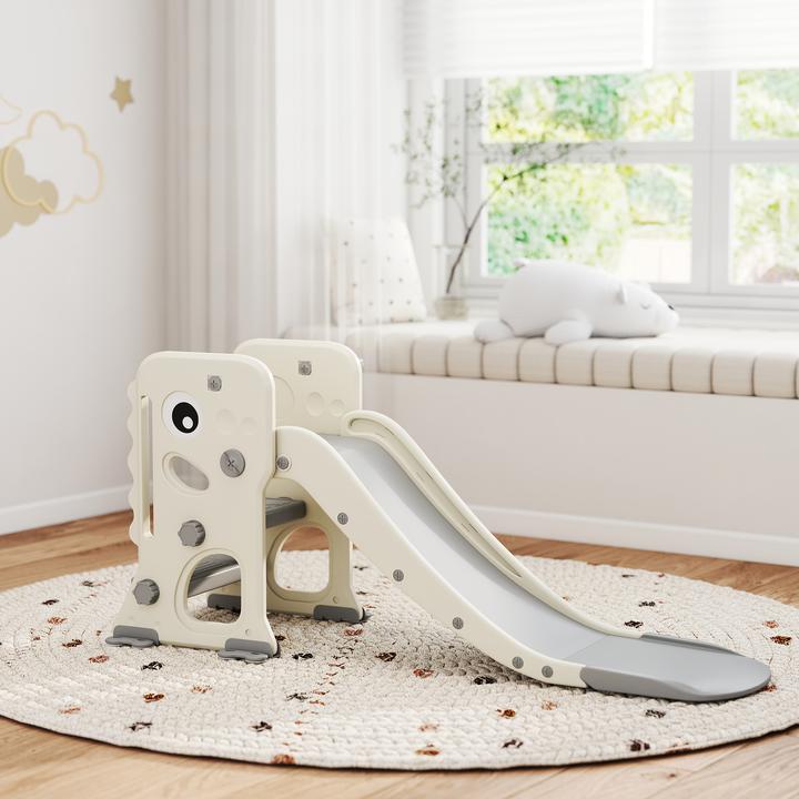 Produktbild Aiyaplay Kinderrutsche Kunststoff Cremeweiss