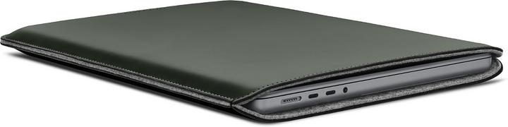 Produktbild Woolnut beschichtete Hülle für MacBook Pro 14"", grün (14", Apple)