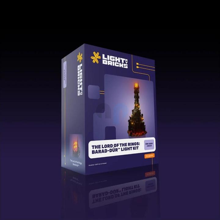 Produktbild Light my bricks LMB 2.0 LED Licht Set für LEGO 10333 Der Herr der Ringe: Barad-dûr
