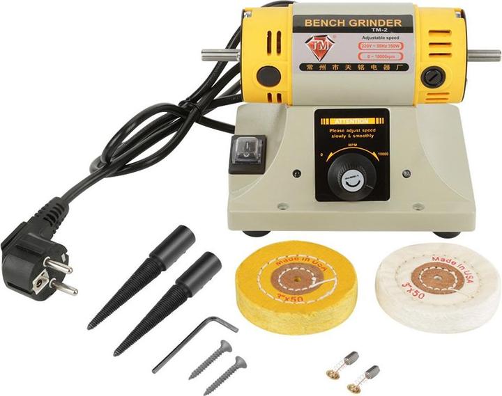 Produktbild ‎Hililand Poliermaschine-Set, 350W (Exzenterpolierer, 350 W)