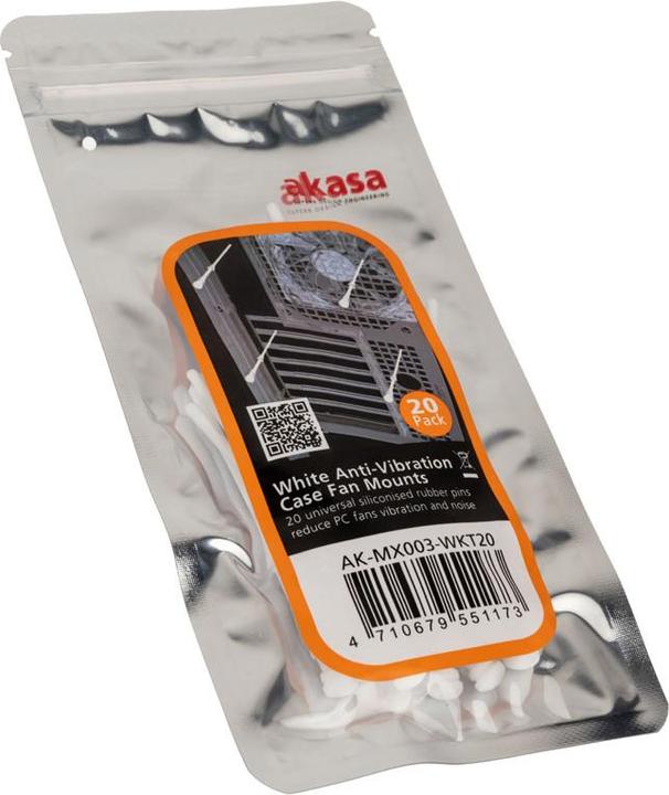 Produktbild Akasa Vibrationsdämpfer für Lüfter 20er Set