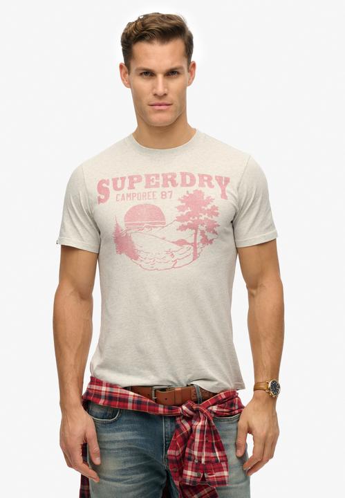 Immagine prodotto Superdry Locker geschnittenes einfarbiges Lo-Fi Outdoor T-Shirt (M)