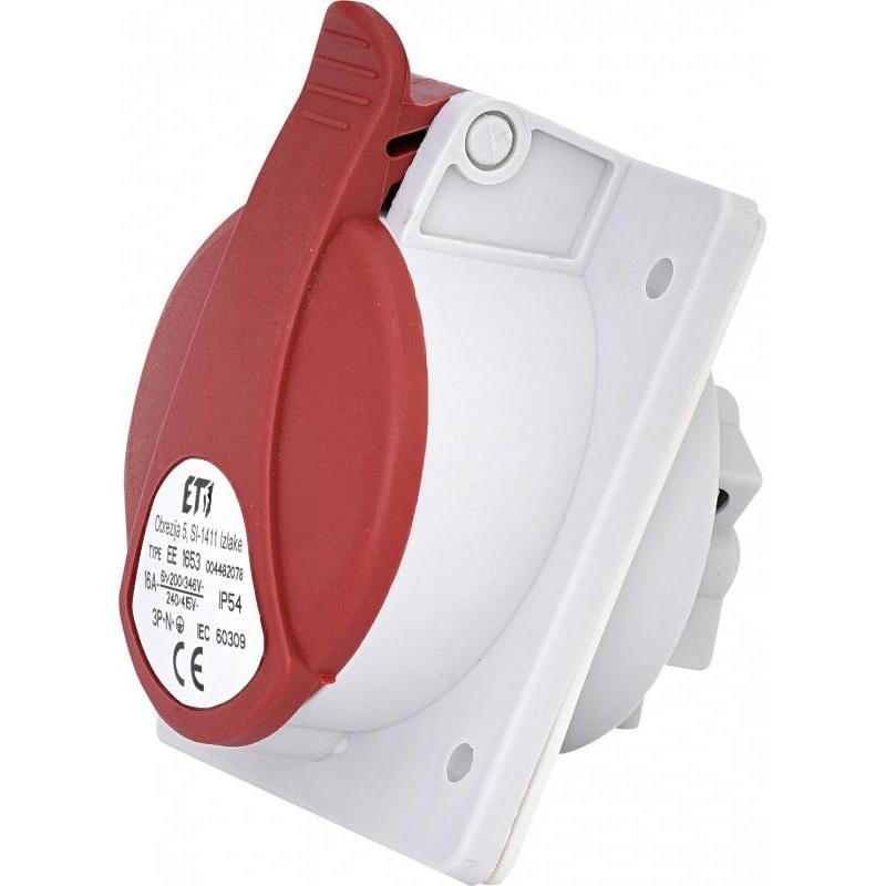 Eti, Steckdose, EE 1653 16A. 400V. 3P+N+PE. LIZDAS.