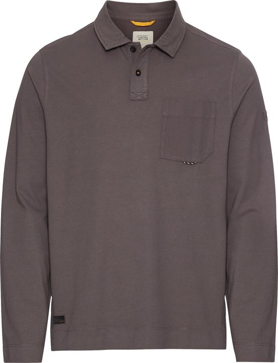Produktbild Camel Active Langarm Poloshirt aus reiner Baumwolle (XXL)