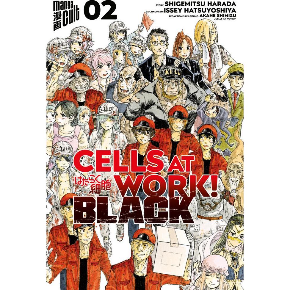 Cells at Work! BLACK 2, Belletristik von Ikuta Hatsuyoshiya, Shigemitsu Harada, Carina Dallmeier