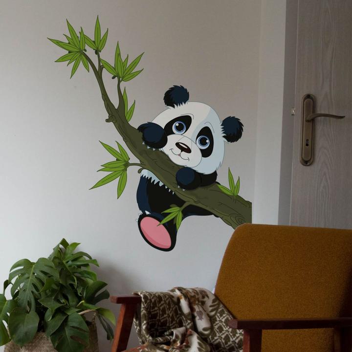 Actual product image Trenddeko Climbing panda (40 x 46 cm)