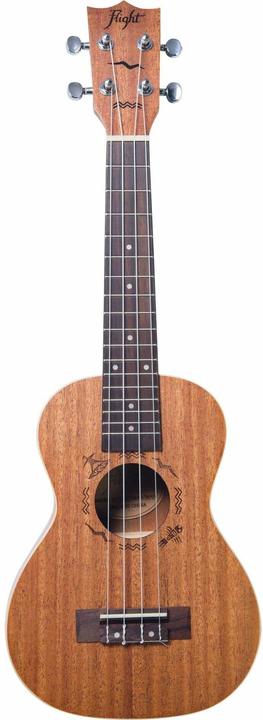 Flight Serie Designer DUC323 ukelele da concerto con borsa da concerto (Concertistico)