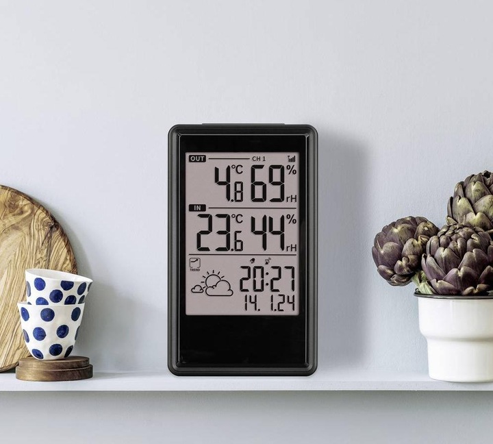 Actual product image TFA Radio weather station