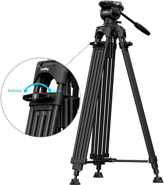 Produktbild SmallRig FSD14 FreeSpeed Hochleistungs-Kohlefaserstativ (Carbon)