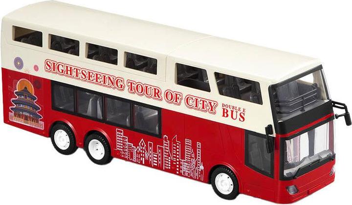 Image du produit Double Voiture télécommandée 1:18 (rouge) (Sightseeing Bus) E640-003