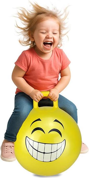 Image du produit Jamara Hop Ball Smile - Balle à entonnoir - garçon/fille - 1 an(s) - jaune - 407 g