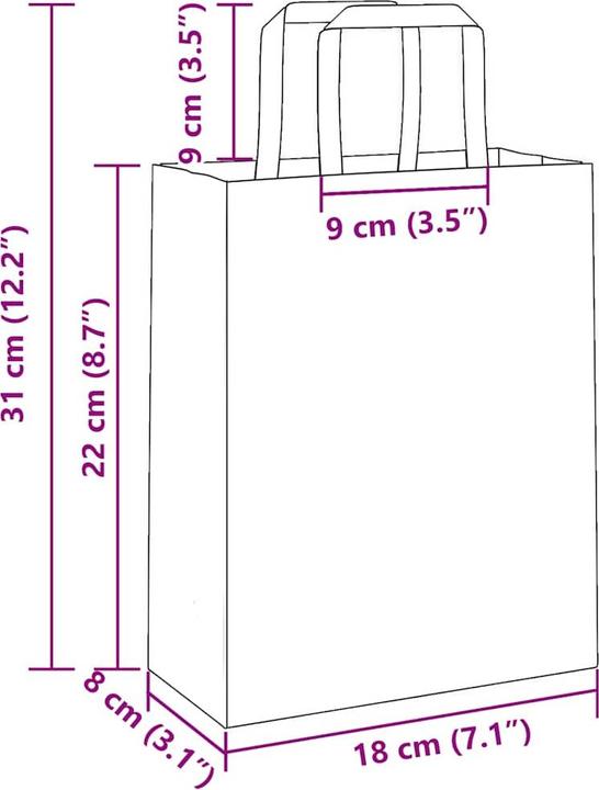Produktbild VidaXL Philbert (Geschenkbox, 50 x)