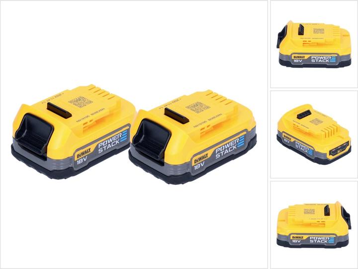 Immagine prodotto DeWalt Set di batterie Powerstack (18 V)