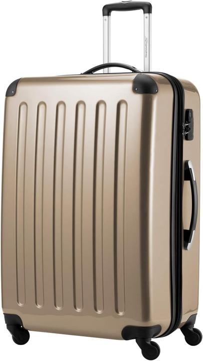 Image du produit Hauptstadtkoffer Valise cabine rigide champagne, extensible, avec roues multidirectionnelles et verrou à combinaison (119 l)