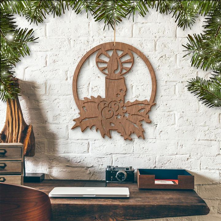 Actual product image Trenddeko candle