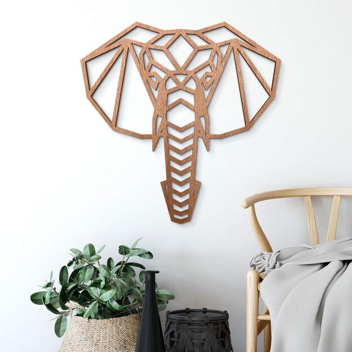 Produktbild Trenddeko Origami Elefantenkopf