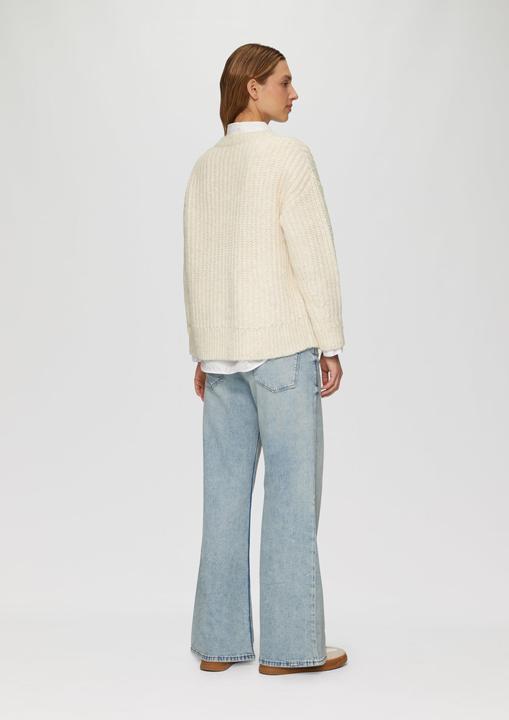 Actual product image s.Oliver Strickpullover Weicher Grobstrickpullover mit überschnittenen Schultern (40)