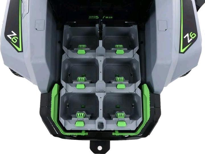 Actual product image EGO Z6 ZERO TURN battery-powered ride-on mower (Rechargeable battery operated)