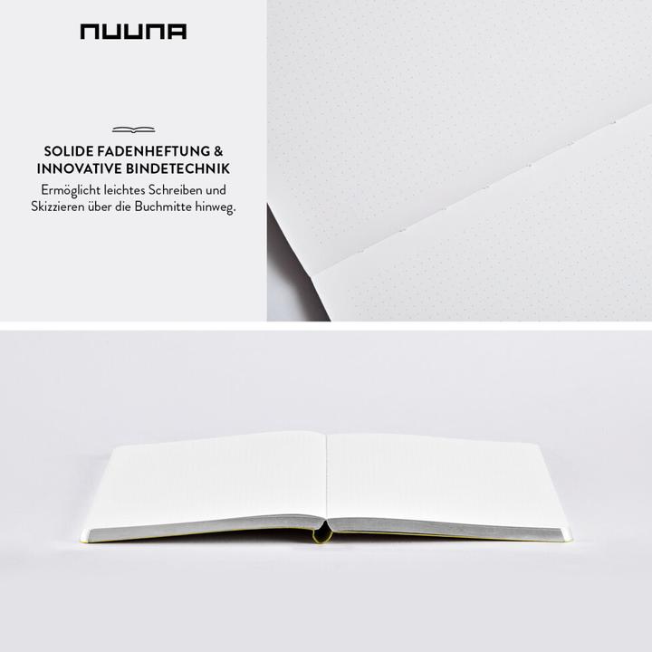 Image du produit Nuuna Dream Boat M, Jaune (13,5 x 20 cm, Pointillés, Couverture rigide)