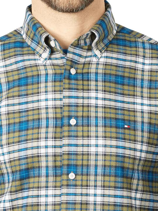 Produktbild Tommy Hilfiger Tartan Small Shirt Brushed Putting Green/Mutl (L)