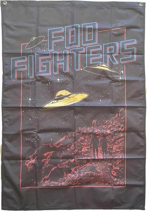 Produktbild Foo Fighters Poster UFO Stoff