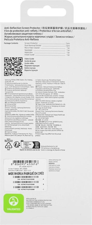 Produktbild Samsung Screen Protector (2 Stück, Samsung Galaxy S24 Ultra)