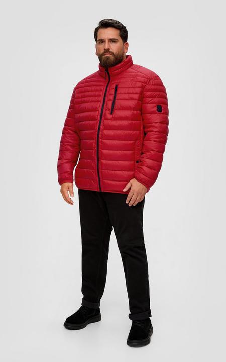 Produktbild s.Oliver Outdoor-Jacke Steppjacke mit Label-Patch (XXL)