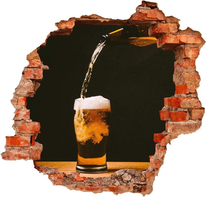 Immagine prodotto Trenddeko Birra fresca 3D (95 x 100 cm)