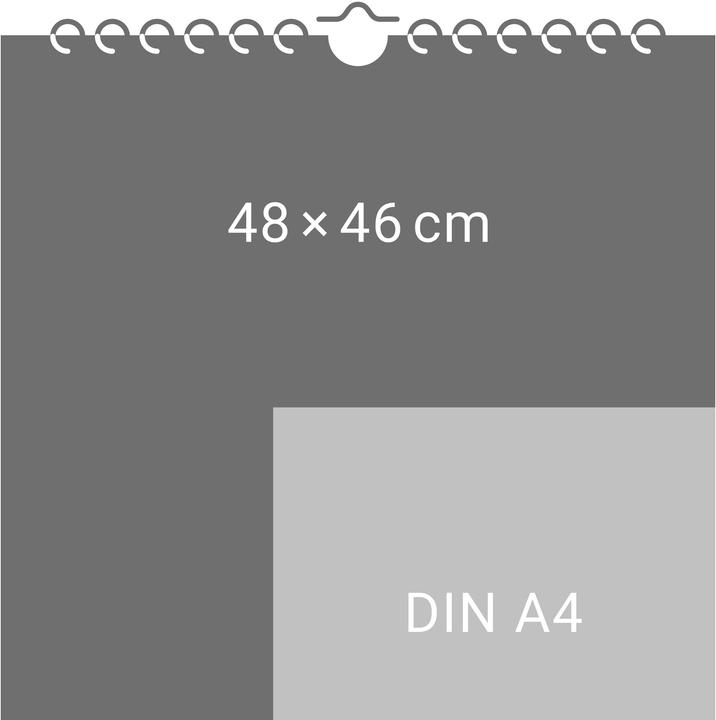 Produktbild Golf Kalender 2026 (48 x 46 cm, Deutsch)