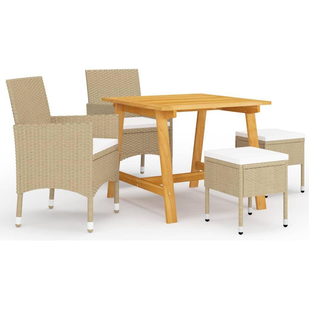 VidaXL, Gartentisch + Balkontisch, Nancy (88 cm)