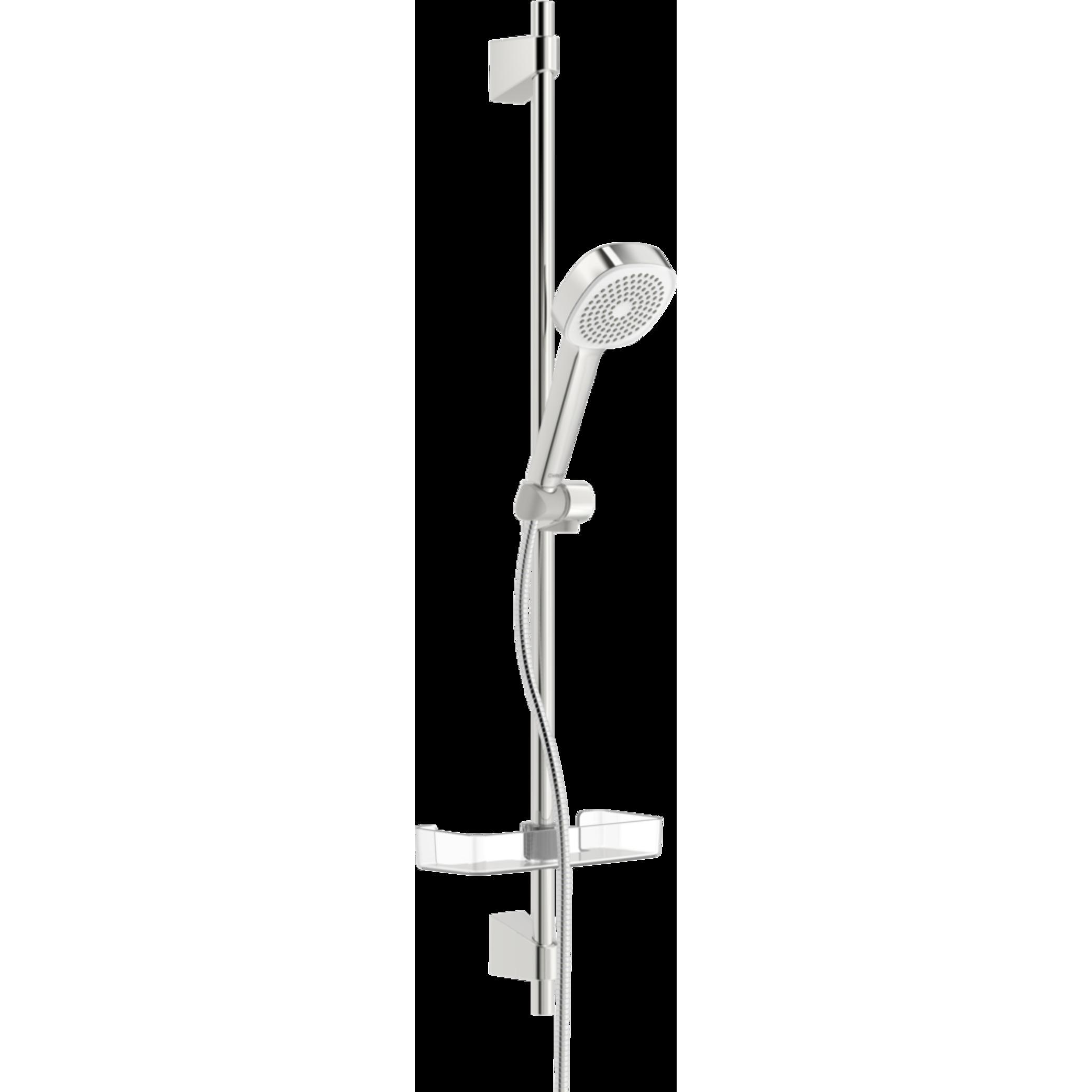 Hansa, Duschsystem, Hansabasicjet Style Wandstangen-Brausenset, Wandmontage, 1-strahlig, 920 mm, chrom