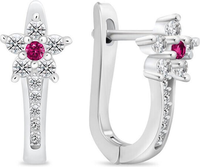 Produktbild Brilio Silver - Beautiful silver earrings with zircons EA1005WR