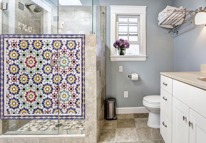 Actual product image Trenddeko Oriental Tiles 01 (120 x 120 cm)