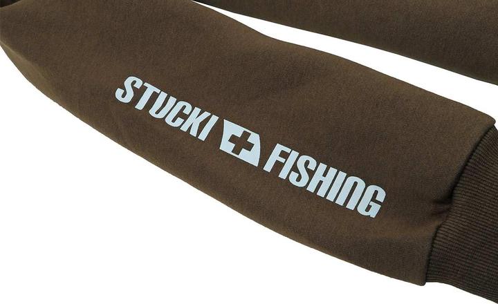 Immagine prodotto Stucki Fishing Because Fanatics Hoodie Olive (L)