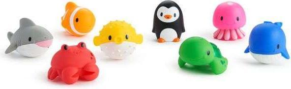 Munchkin Spritztiere zum Baden 9M+ Ocean 8 Stk