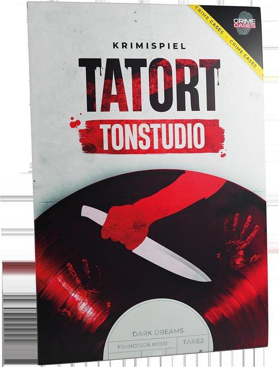 Actual product image Crime Cases MOMD0002 - CRIMECASES: Tatort Tonstudio, crime game, for 1-6 players, from 14 years (EN) (German, 1 - 6 Players)