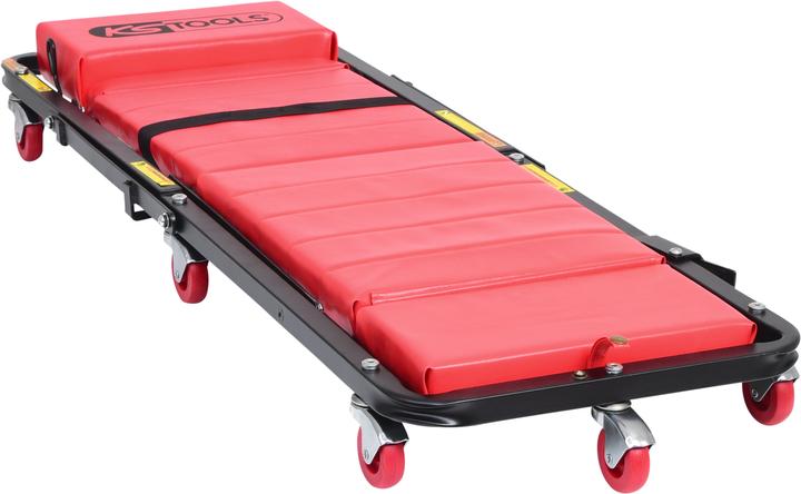 Actual product image KS Tools Drivable stretcher and folding seat, 1200x420mm