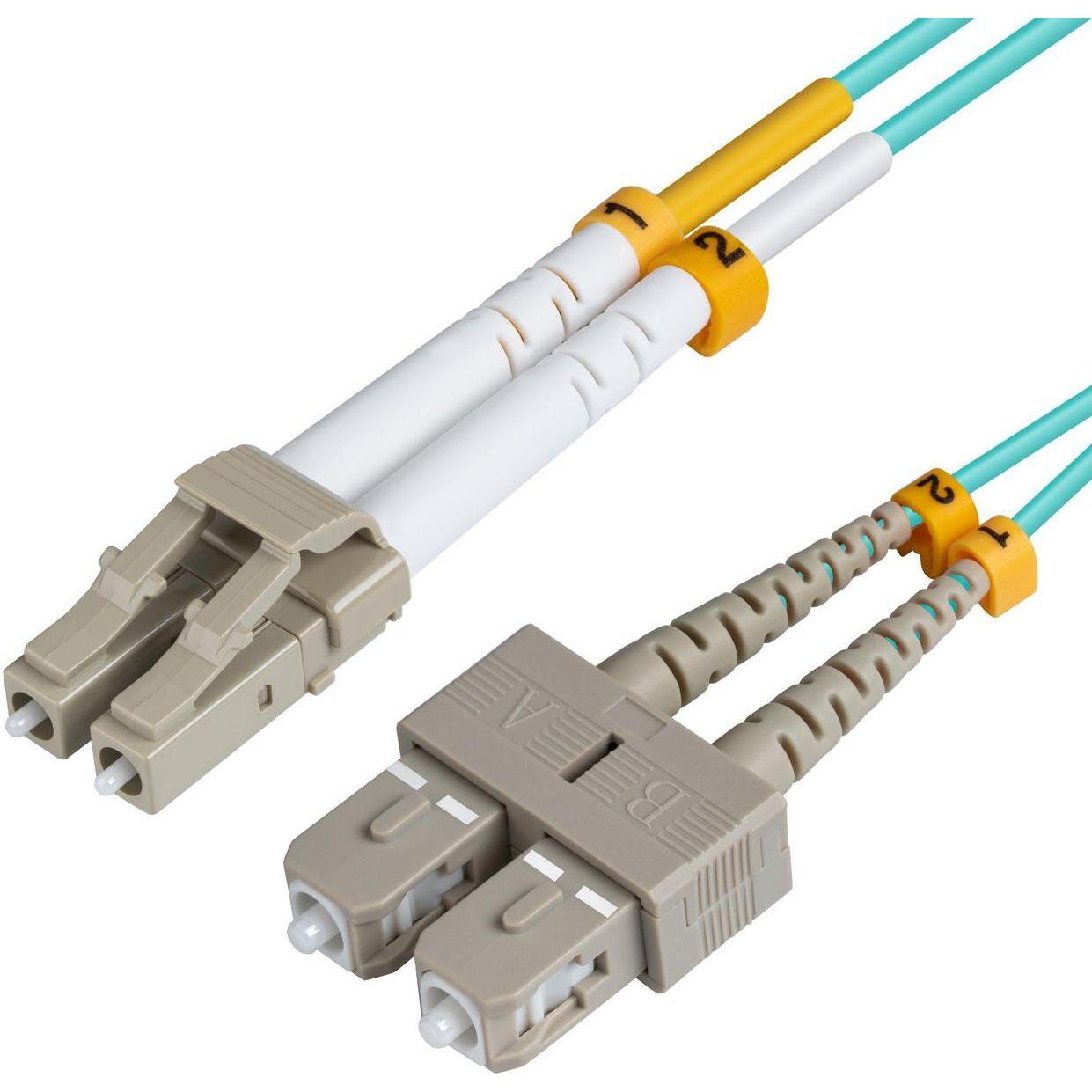 MicroConnect LC/UPC-SC/UPC 30m OM3 (S/FTP, CAT7, 30 m), Netzwerkkabel