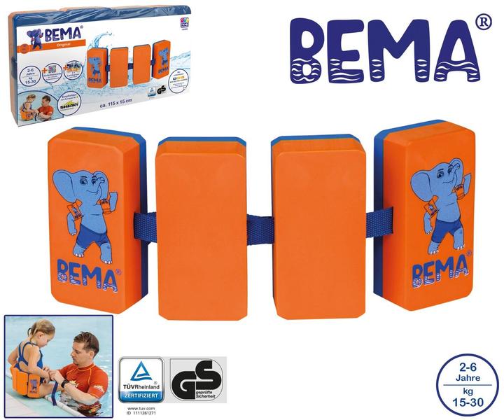Actual product image Bema Swimming belt orange