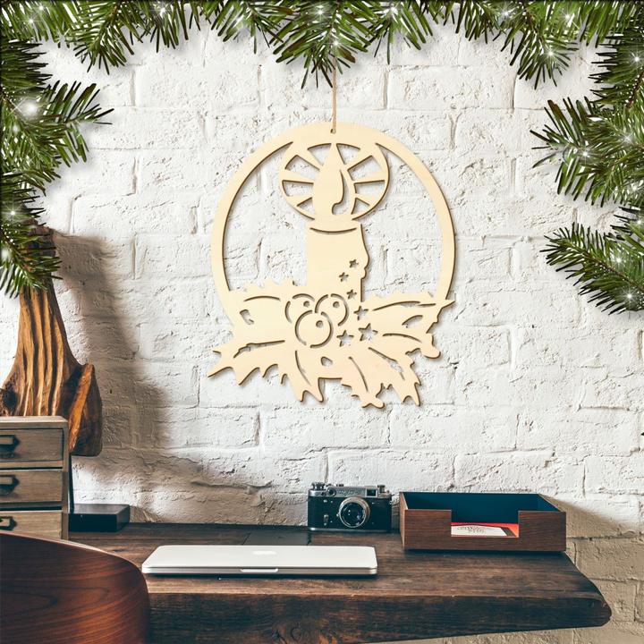 Actual product image Trenddeko candle