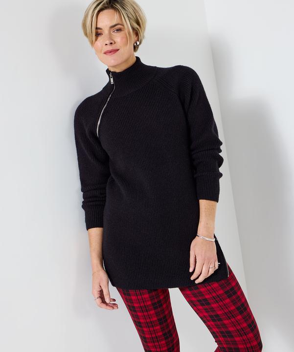 Produktbild Joe Browns Longline Zip Detail Jumper (42)