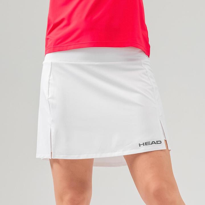 Produktbild Head Club Basic Skort Long W weiss (L)