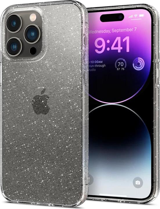 Actual product image Spigen LIQUID CRYSTAL "IPHONE 14 PRO BLITTER" CRYSTAL (Apple iPhone 14 Pro)