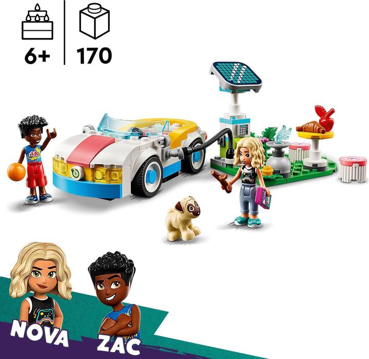 Image du produit LEGO Voiture électrique avec station de recharge (42609, LEGO Friends)