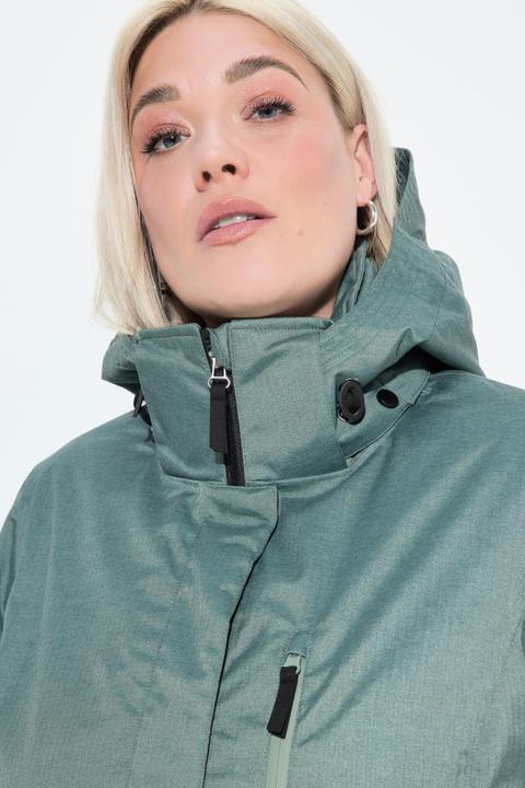 Produktbild Ulla Popken HYPRAR Outdoor-Parka, wasserdicht, Kapuze, wattiert (58)
