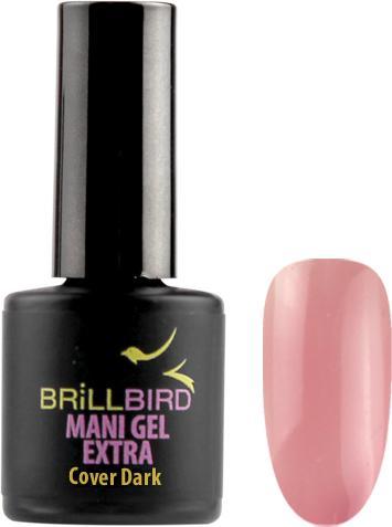 Image du produit BrillBird Mani Gel Extra 15ml Cover Dark (Couverture Dark, Vernis à ongles effet gel)